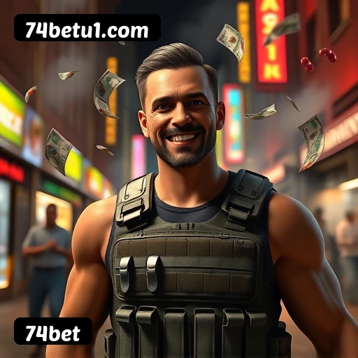 Imagem secundária de apoio para instalação do app 74bet